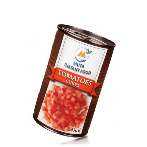PASSION FRUIT, WHOLE PEELED TOMATOES, TOMATO CUBES