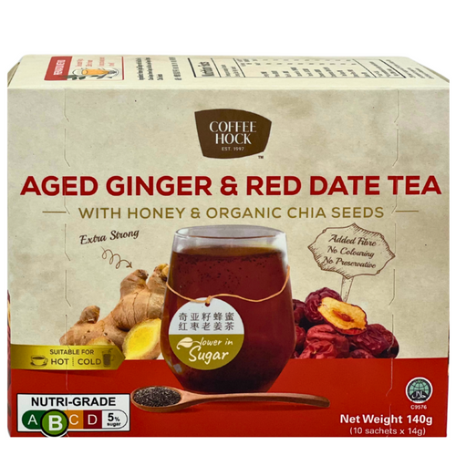 Aged Ginger & Red Date with Honey & Organic Chia Seeds