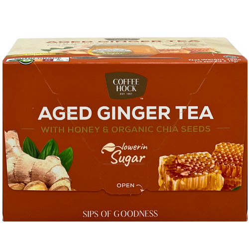 Aged Ginger Tea with Honey & Organic Chia Seeds