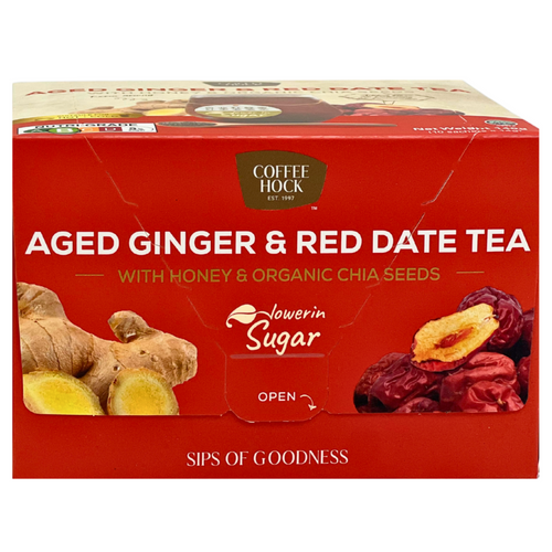 Aged Ginger & Red Date with Honey & Organic Chia Seeds
