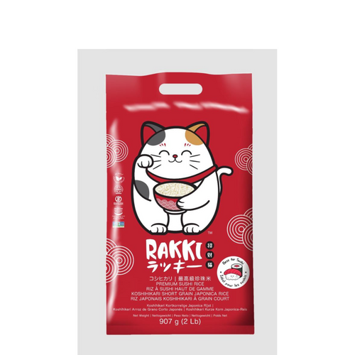 RAKKI™ Premium Sushi Rice (Koshihikari Short  Grain Japonica Rice)