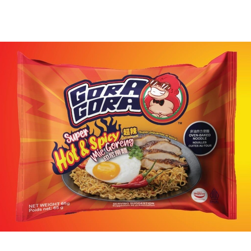 Gora Gora™ Mie Goreng Instant Noodle  Original & Super Hot & Spicy