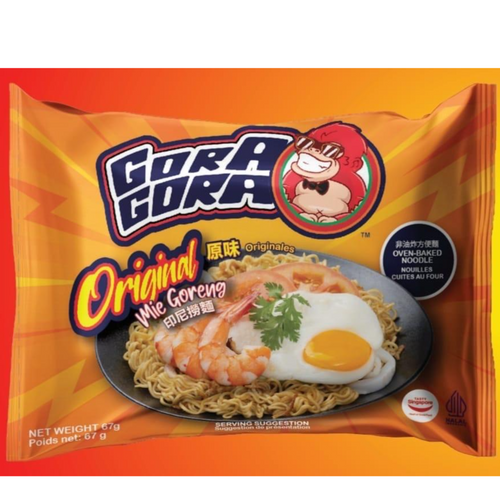 Gora Gora™ Mie Goreng Instant Noodle  Original & Super Hot & Spicy