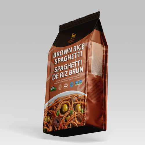 Flower Deer Brown Rice Spaghetti