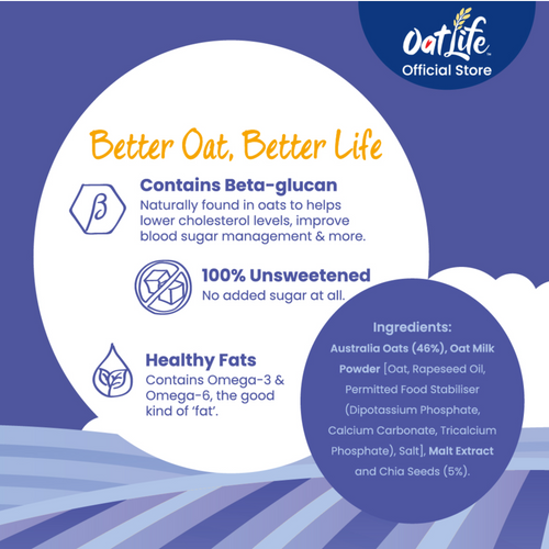 OatLife Double Oats with Chia Seeds