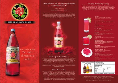 Rose Brand Rose Syrup