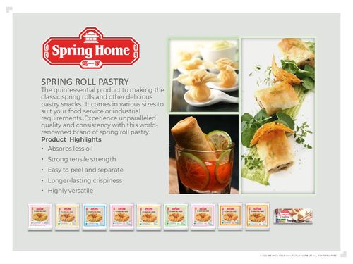 Spring Home-Spring Roll Pastry