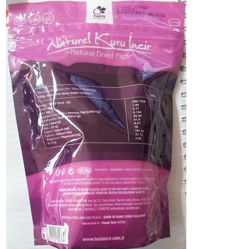 natural dried figs 200 gr doypack