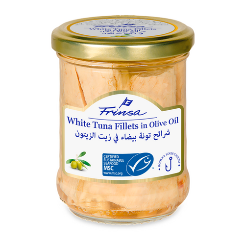 White Tuna Fillets in Olive Oil