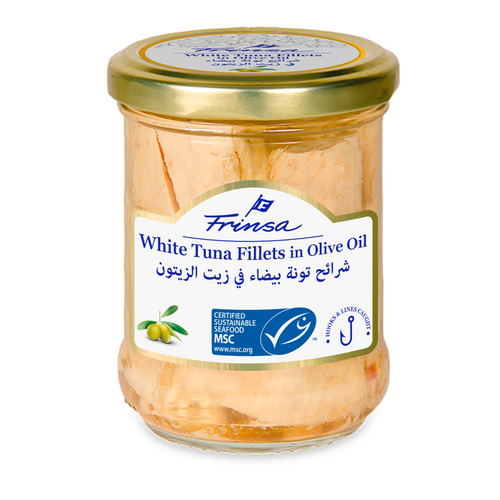 White Tuna Fillets in Olive Oil