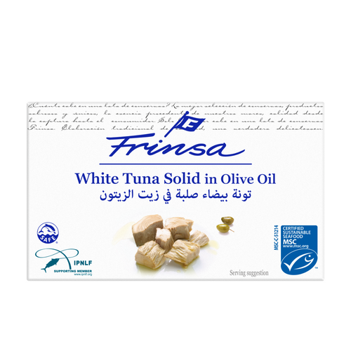 White Tuna Solid in Olive Oil