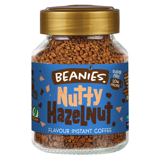 Beanies Flavoured Instant Coffee Nutty Hazelnut