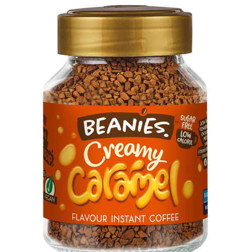 Beanies Flavoured Instant Coffee Creamy Caramel