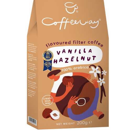 Coffeeway Flavoured Filter Coffee Vanilla Hazelnut