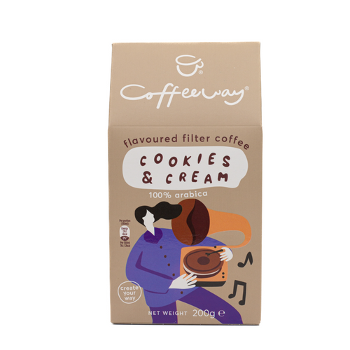 Coffeeway Flavoured Filter Coffee Cookies & Cream