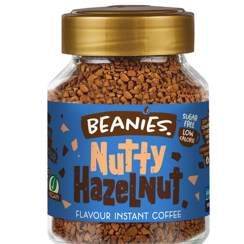 Beanies Flavoured Instant Coffee Nutty Hazelnut