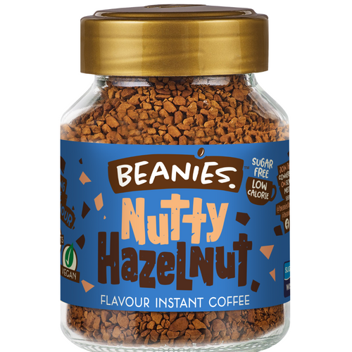 Beanies Flavoured Instant Coffee Nutty Hazelnut