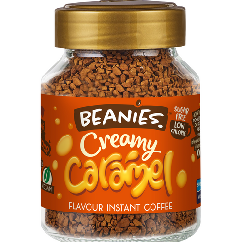 Beanies Flavoured Instant Coffee Creamy Caramel