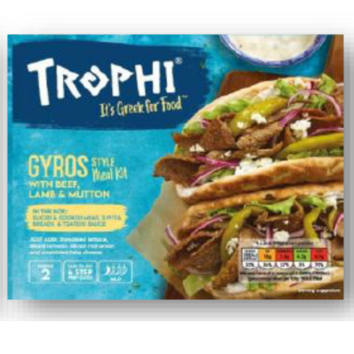 Frozen ready-to-eat meals