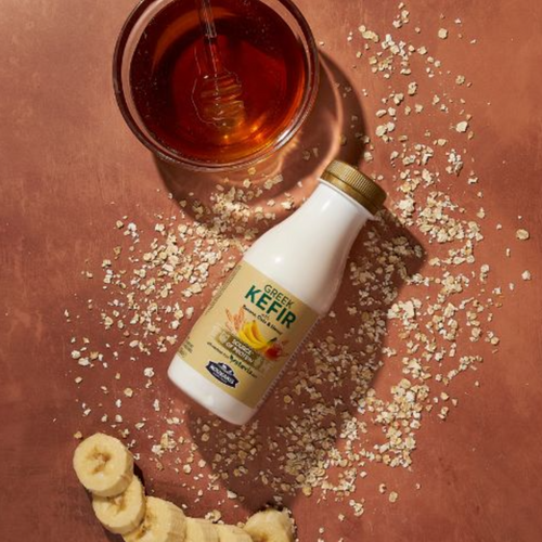 Koukakis Farm Greek Kefir with Banana, Oats, Honey