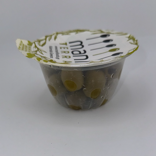 Brineless Olives in Cup