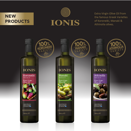 IONIS MANAKI -Monovarietal Extra Virgin Olive Oil