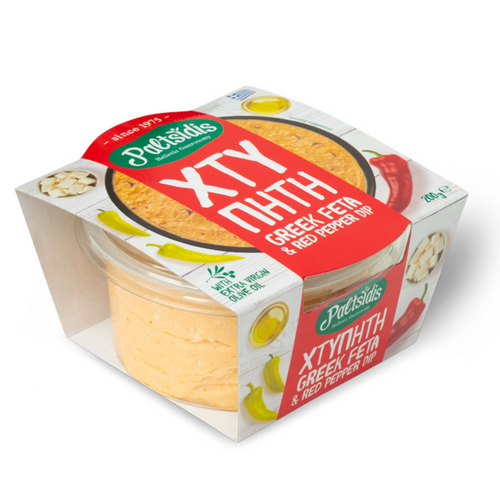 GREEK FETA DIP WITH RED PEPPERS 200g