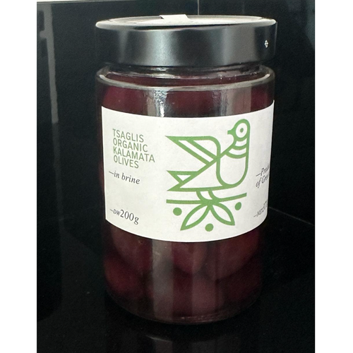 TSAGLIS Organic Kalamata Olives 200gr