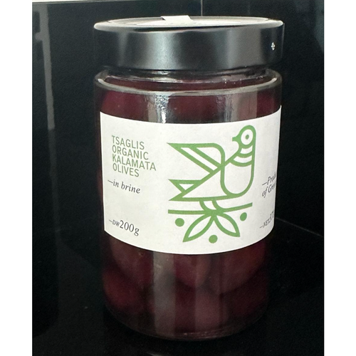 TSAGLIS Organic Kalamata Olives 200gr