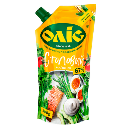 Mayonnaise 67% sunflower oil