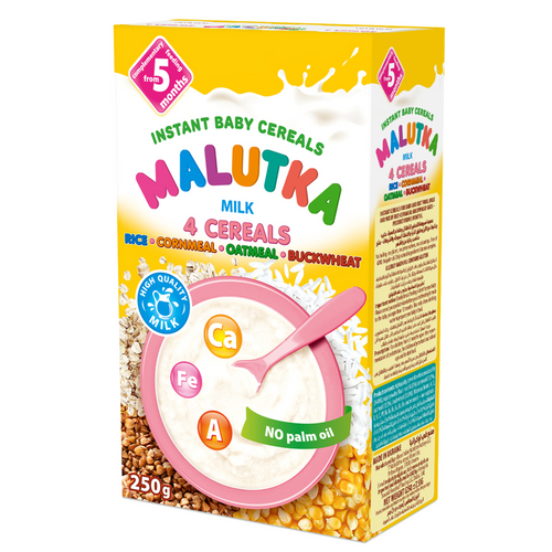 Instant milk cereals