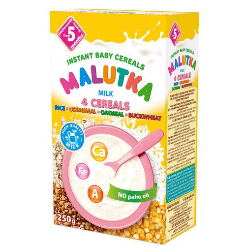 Instant milk cereals