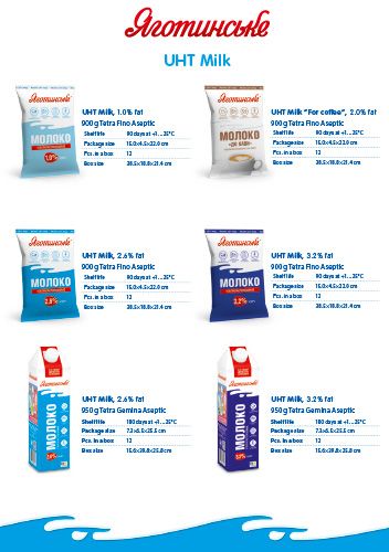 Yagotyn Dairy Products