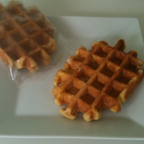 Belgian sugar waffles