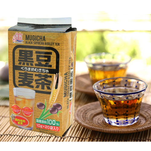 “KUROMAME-MUGI-CHA”Barley tea with Roasted black soybean (tea bag)