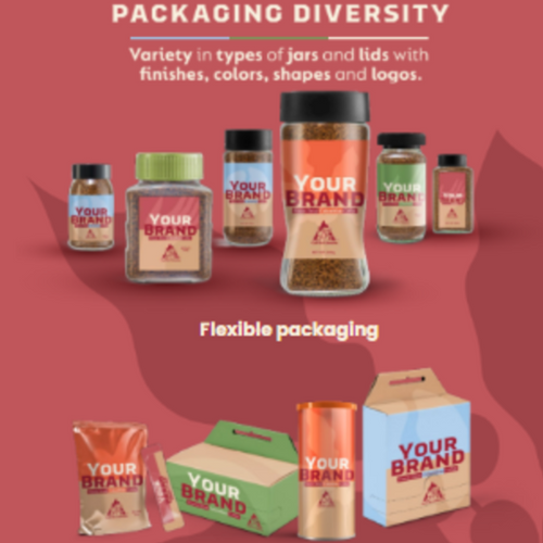 100% Colombian Freeze Dried Coffee