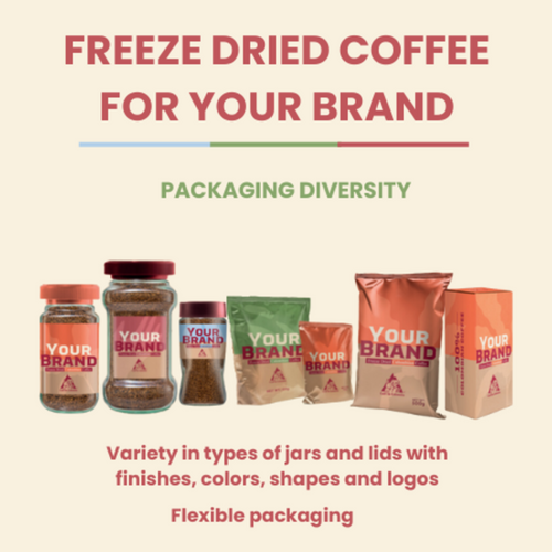 100% Colombian Freeze Dried Coffee