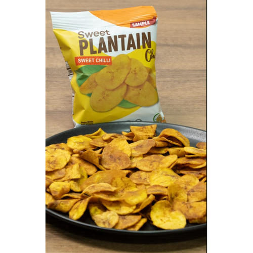Sweet chili plantain chips