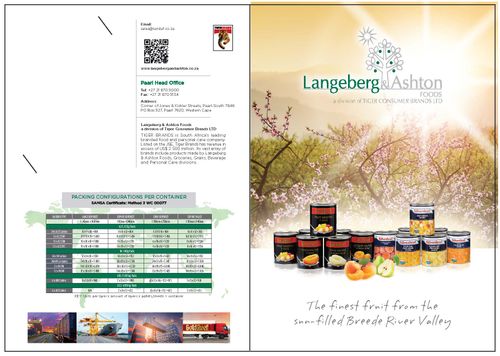 Langeberg & Ashton Foods a division of Tiger Consumer Brands Ltd