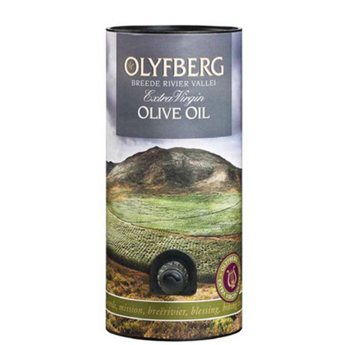 1 Litre Cold Pressed Extra Virgin Olive Oil in Cylinder With Tap