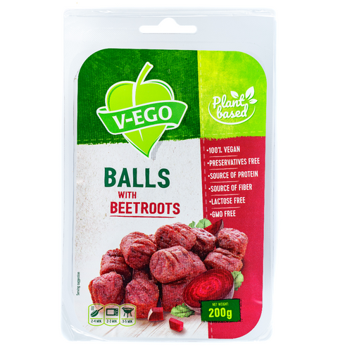 Vegan Meat Free Beetroot Balls