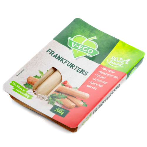 Vegan hot dogs Frankfurters