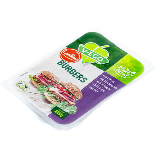 Vegan Burgers with Lamb Flavour