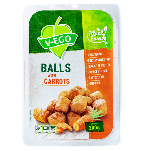 Vegan Meat Free Carrot Balls