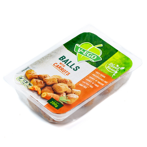 Vegan Meat Free Carrot Balls