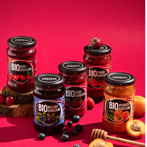 Organic BLUEBERRY confiture (jam)