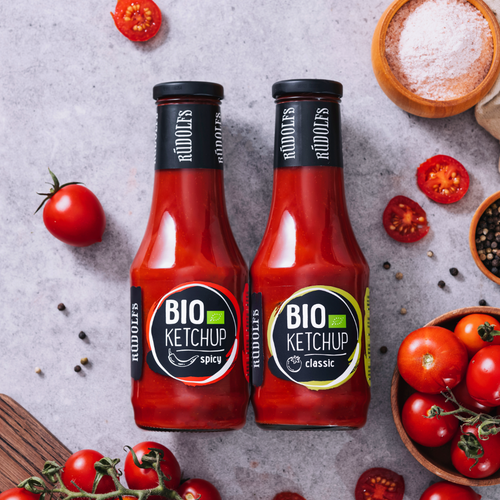Organic tomato ketchup Spicy