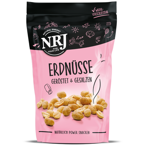 Peanut kernels roasted and salted