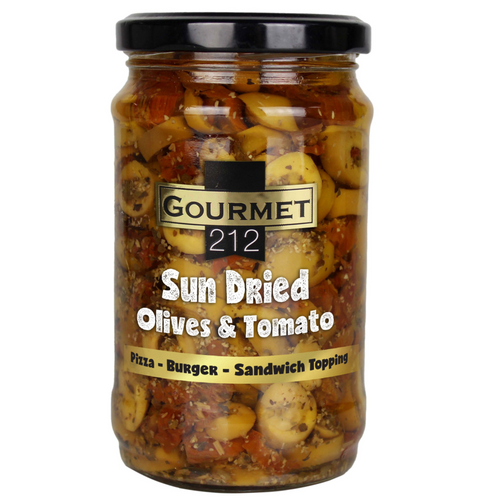Olives and Sundried tomato salad