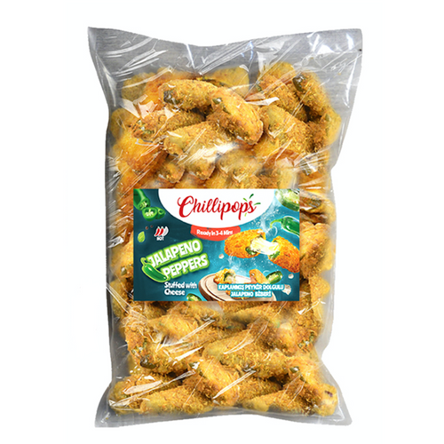 Chilipops cheese stuffed jalapeno peppers
